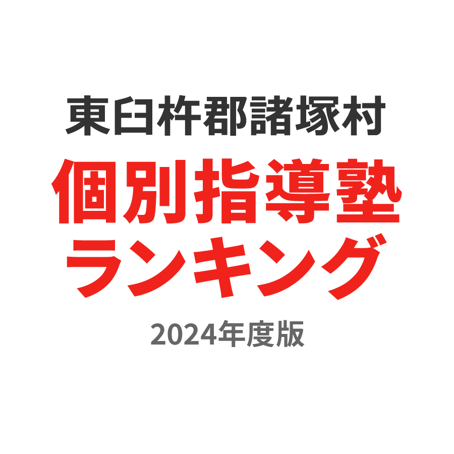 東臼杵郡諸塚村個別指導塾ランキング2024年度版