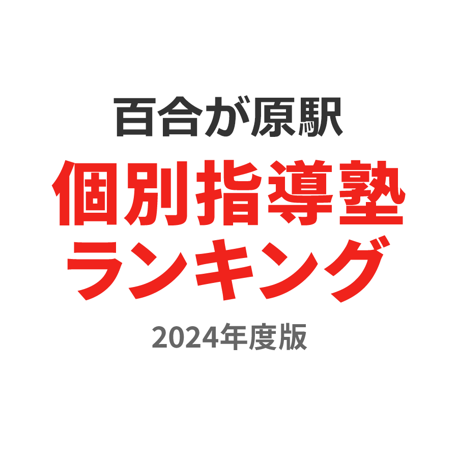 百合が原駅個別指導塾ランキング2024年度版