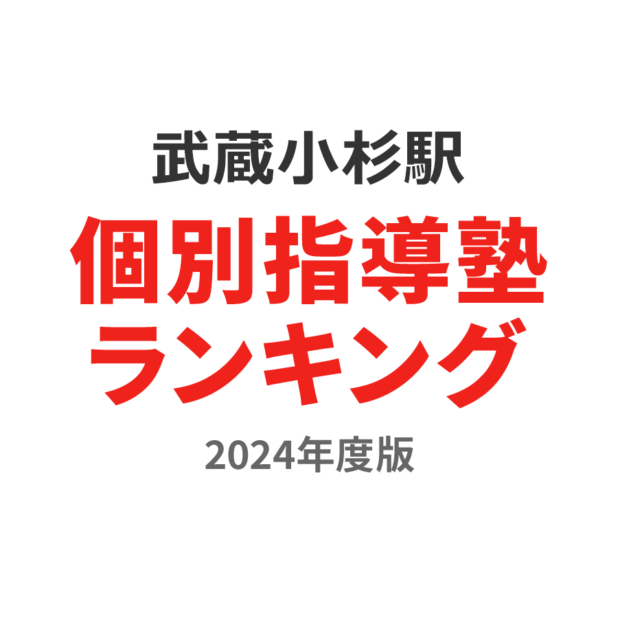 武蔵小杉駅個別指導塾ランキング小学生部門2024年度版
