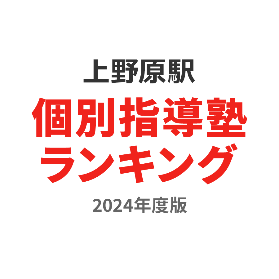上野原駅個別指導塾ランキング小1部門2024年度版