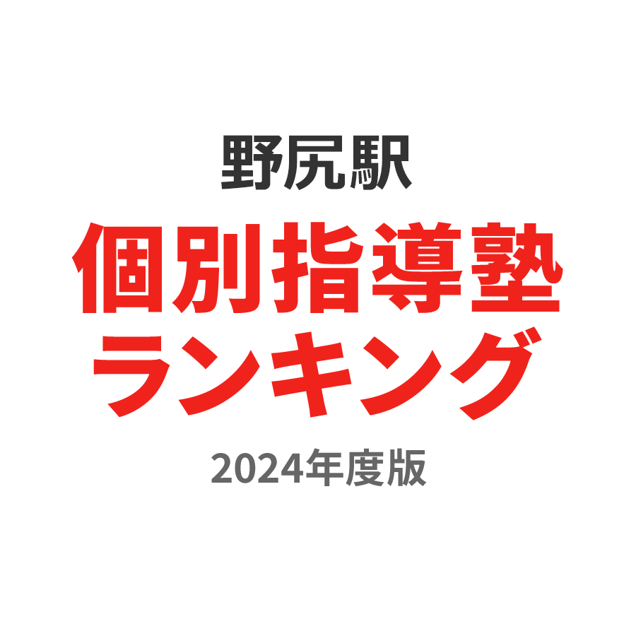 野尻駅個別指導塾ランキング2024年度版