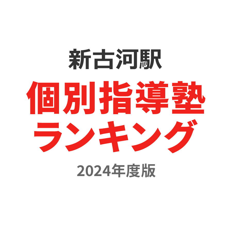 新古河駅個別指導塾ランキング高1部門2024年度版
