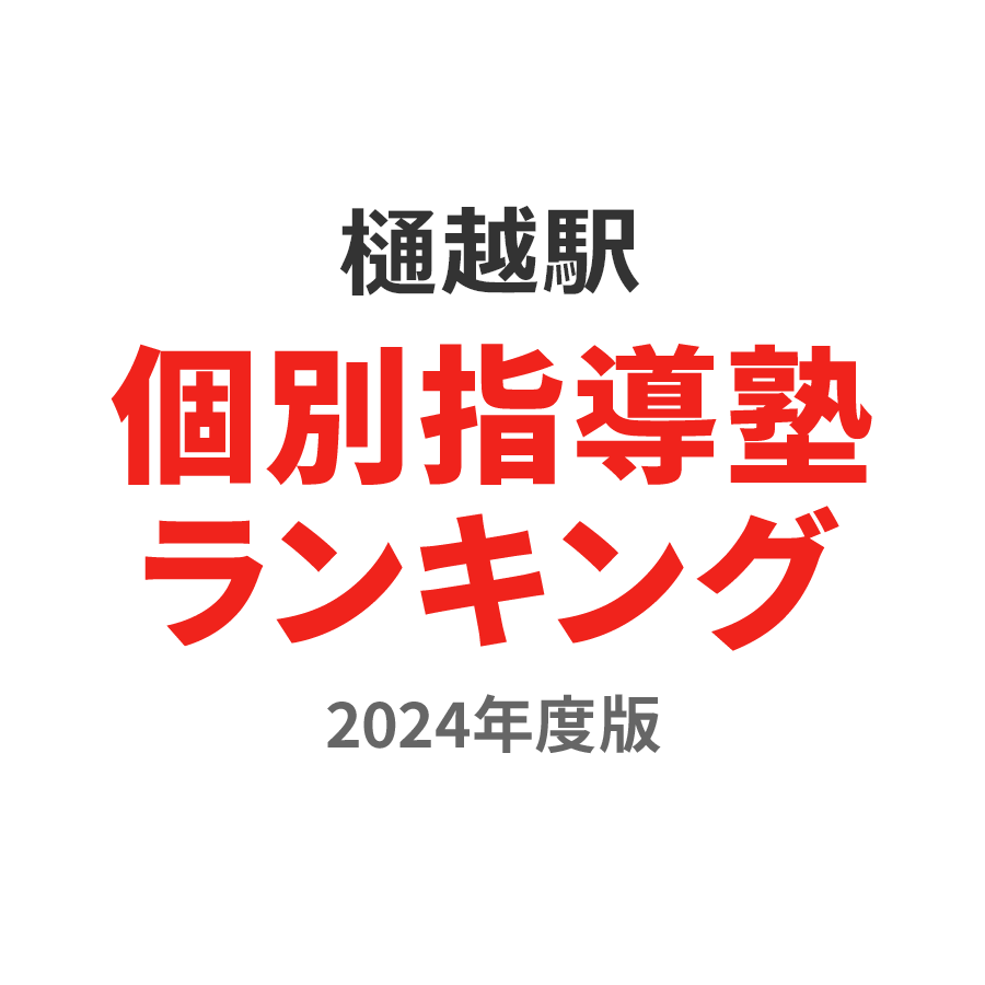 樋越駅個別指導塾ランキング中3部門2024年度版