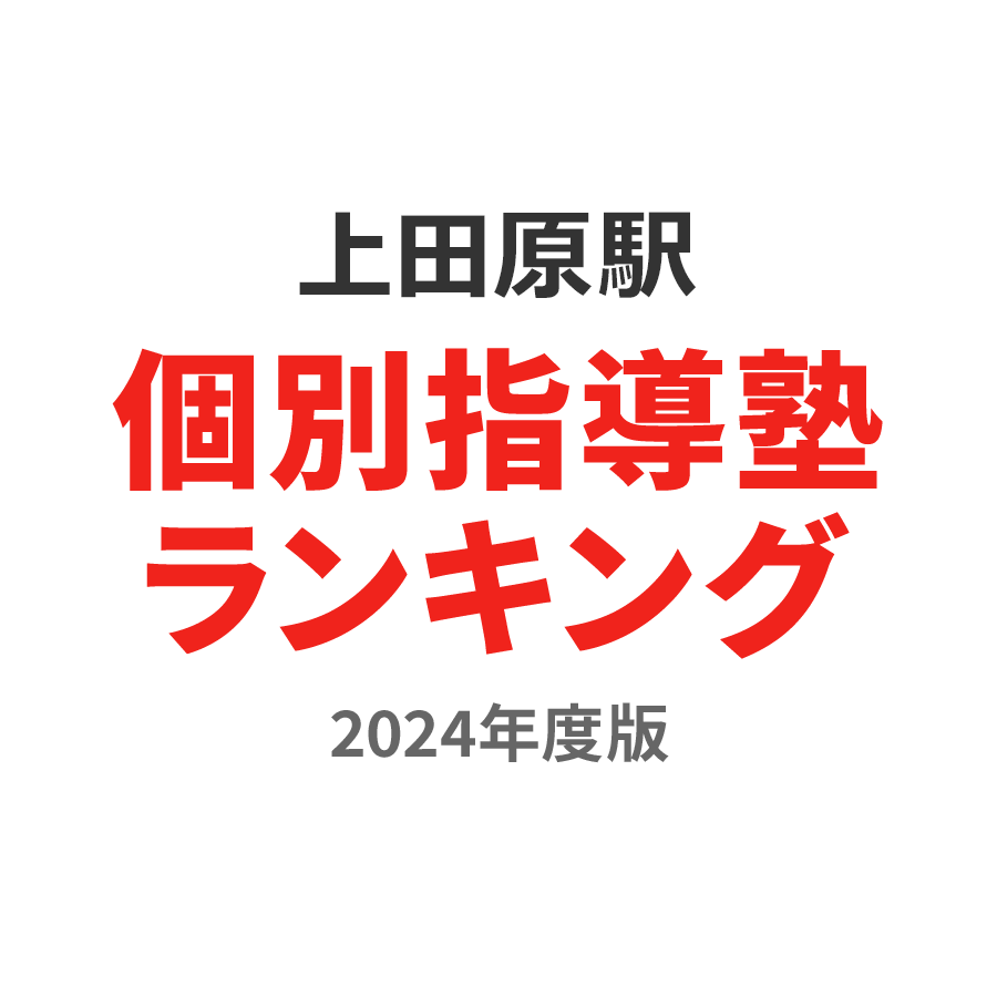 上田原駅個別指導塾ランキング幼児部門2024年度版