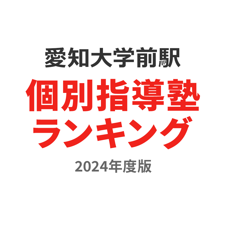 愛知大学前駅個別指導塾ランキング2024年度版