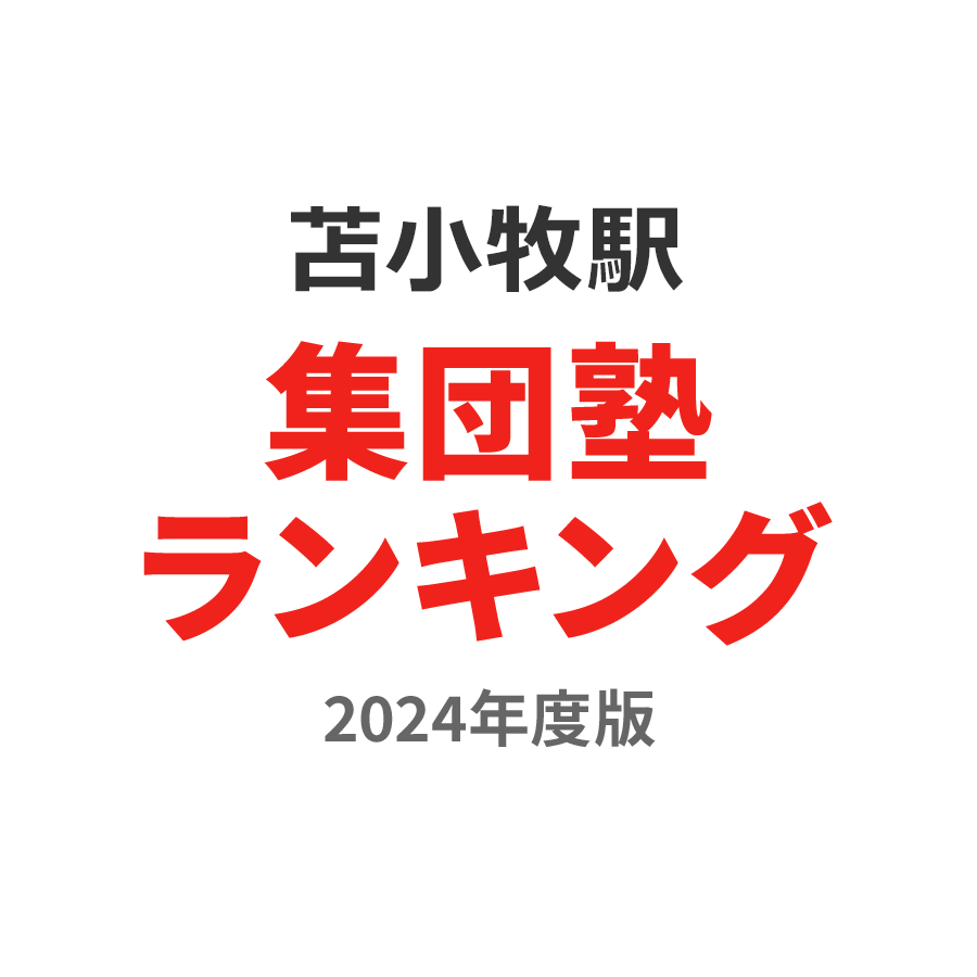 苫小牧駅集団塾ランキング小学生部門2024年度版
