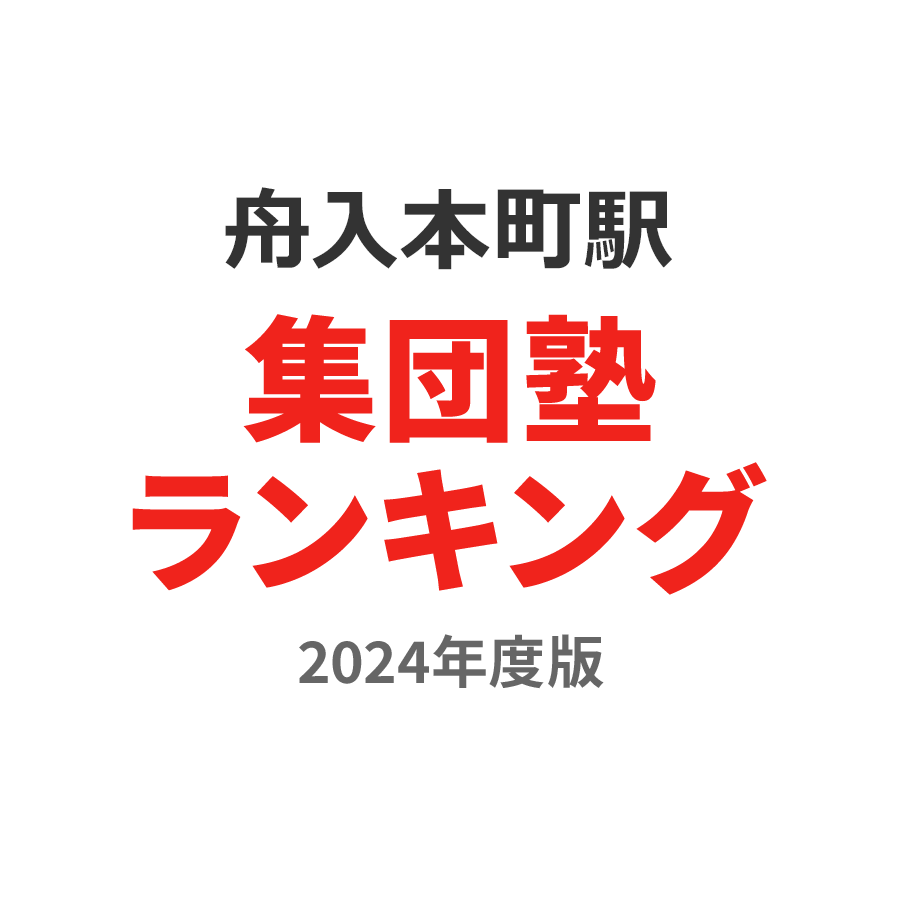 舟入本町駅集団塾ランキング高3部門2024年度版