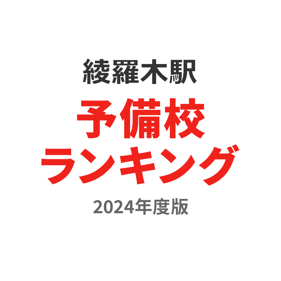 綾羅木駅予備校ランキング2024年度版