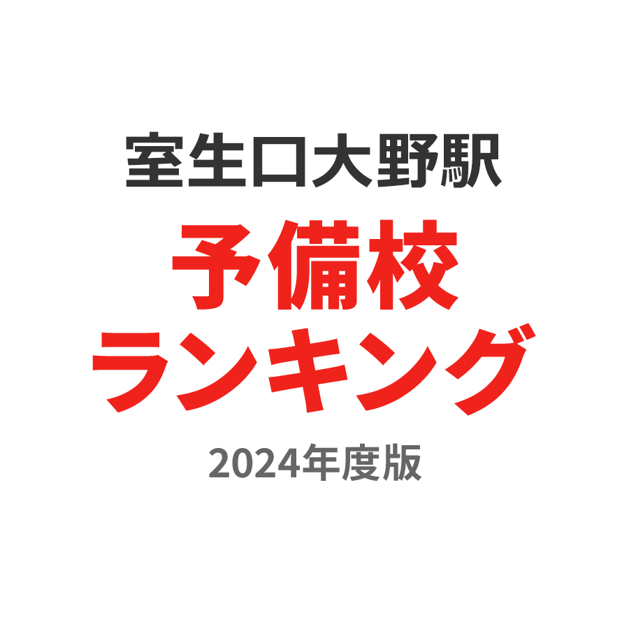 室生口大野駅予備校ランキング2024年度版