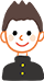 生徒_男性_アイコン