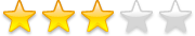 ★★★☆☆